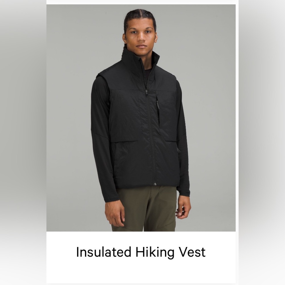 lululemon athletica Men's Gray Vest